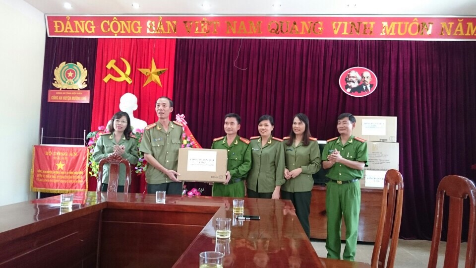 Hoạt động từ thiện tại Huyện Mường Nhé - Điện Biên
